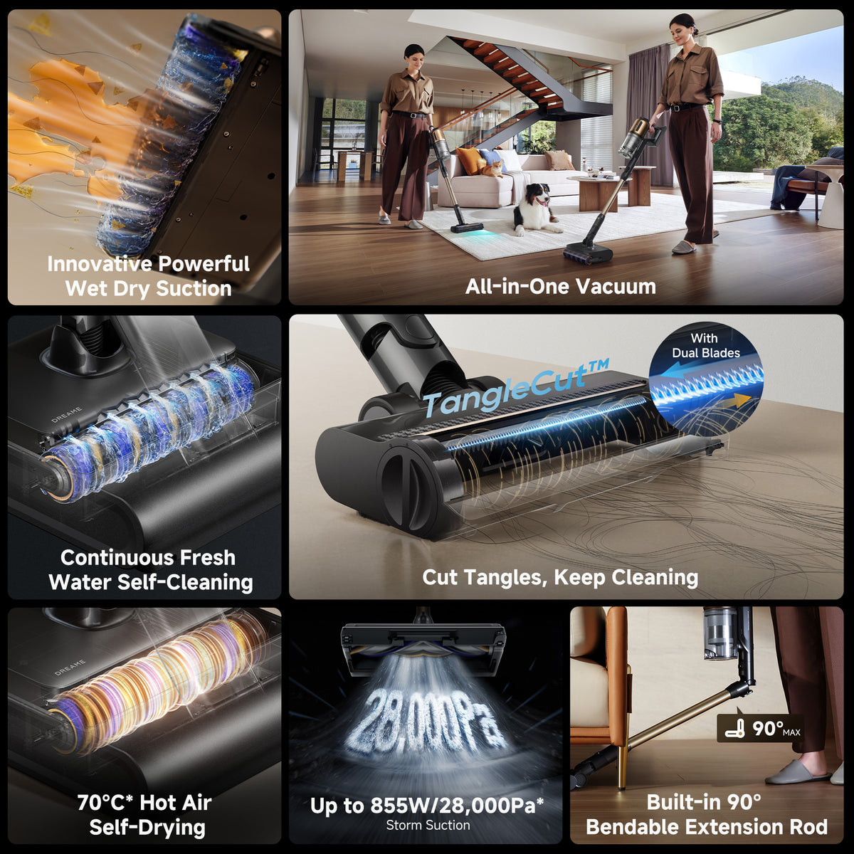 Dreame Z30 Pro Aqua Stick Cordless Vacuum Cleaner | Z30PROAQUA