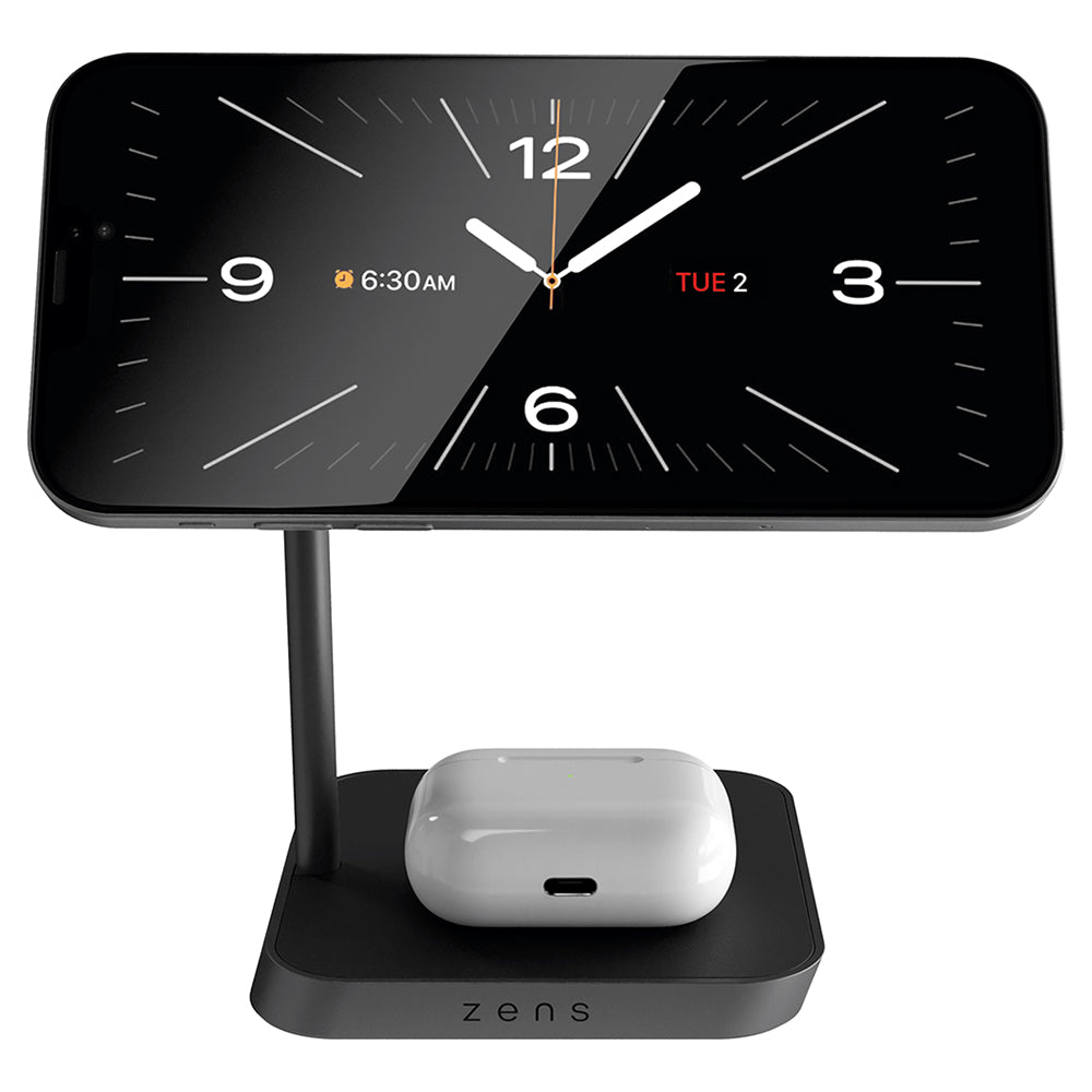 Zens Office Charger 2 Magnetic Wireless Charger - Black | ZEDC26B/00 from Zens - DID Electrical