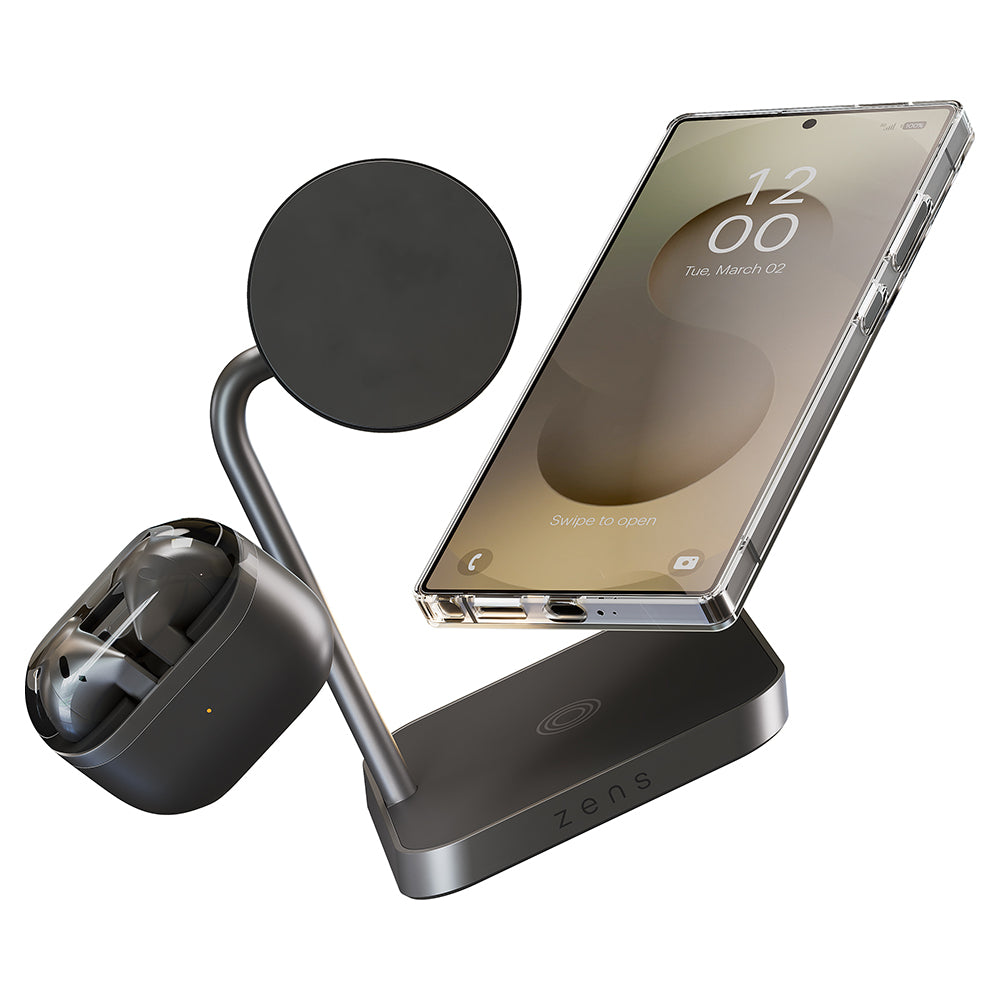 Zens Office Charger 2 Magnetic Wireless Charger - Black | ZEDC26B/00 from Zens - DID Electrical
