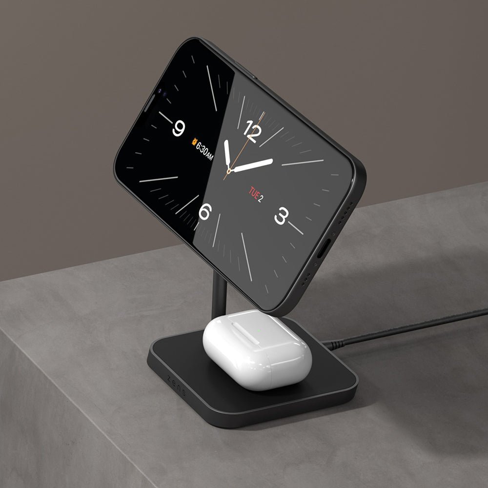 Zens Office Charger 2 Magnetic Wireless Charger - Black | ZEDC26B/00 from Zens - DID Electrical