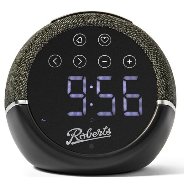 Roberts Zen LED FM Clock Radio - Black | ZEN BK from Roberts - DID Electrical