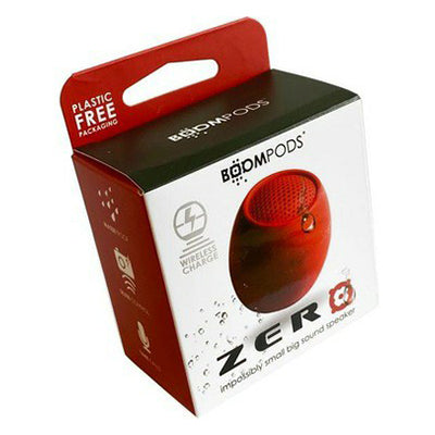 Boompods Zero Big Sound Bluetooth Speaker with Dual Pairing - Red | ZERRED from Boompods - DID Electrical