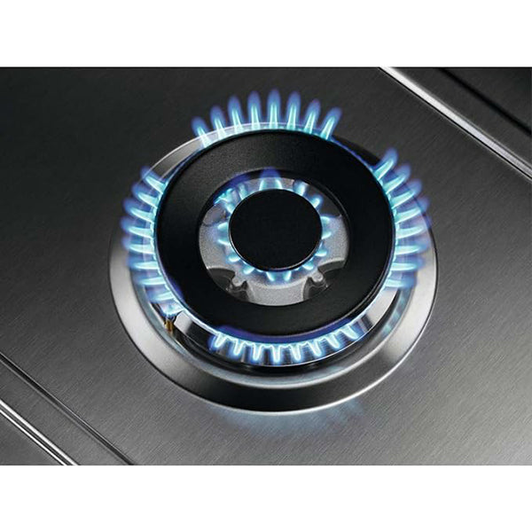 Zanussi Series 40 60cm 4 Burner Built-In Gas Hob - Stainless Steel | ZGH66424XS from Zanussi - DID Electrical