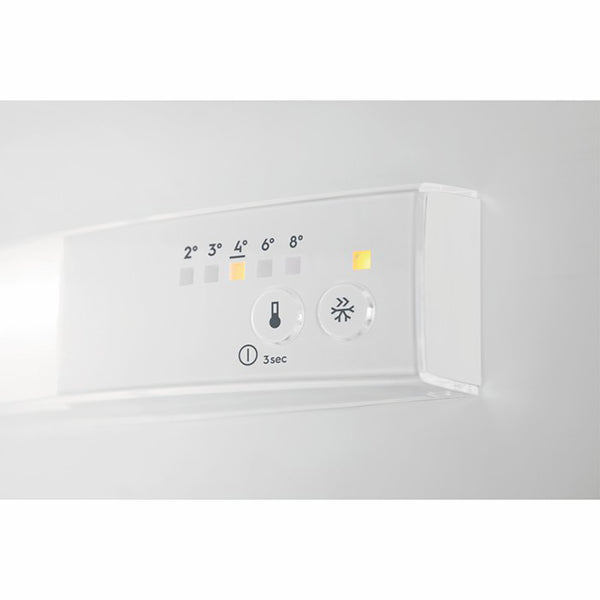 Zanussi 50/50 266L Low Frost Integrated Fridge Freezer - White | ZNFN18FS5 from Zanussi - DID Electrical
