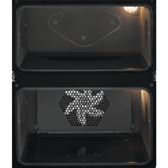 Zanussi Series 40 Built-under Electric Double Oven - Stainless Steel | ZPCNA7XN from Zanussi - DID Electrical