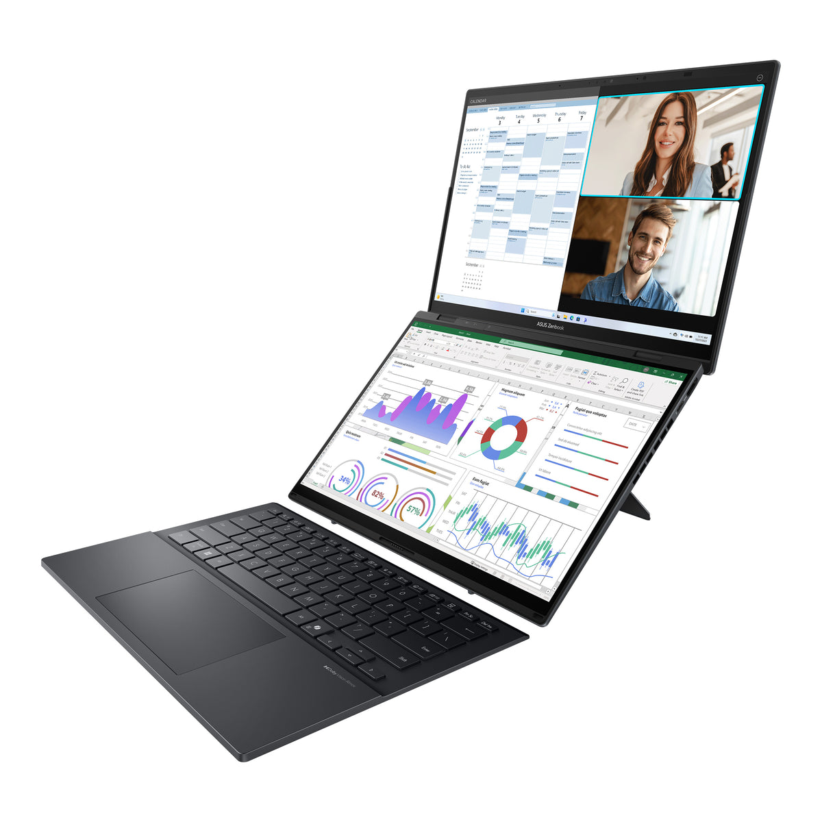 Asus Zenbook Duo Intel Core Ultra 9 14&quot; 32GB/2TB Laptop - Grey | UX8406CA-PZ134W from Asus - DID Electrical
