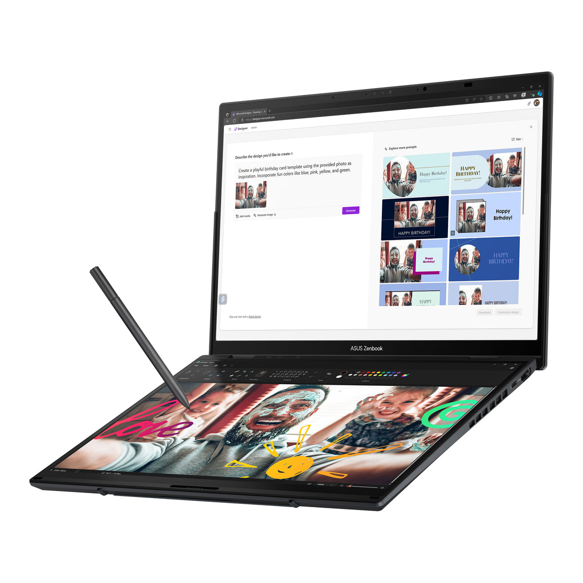 Asus Zenbook Duo Intel Core Ultra 9 14&quot; 32GB/2TB Laptop - Grey | UX8406CA-PZ134W from Asus - DID Electrical