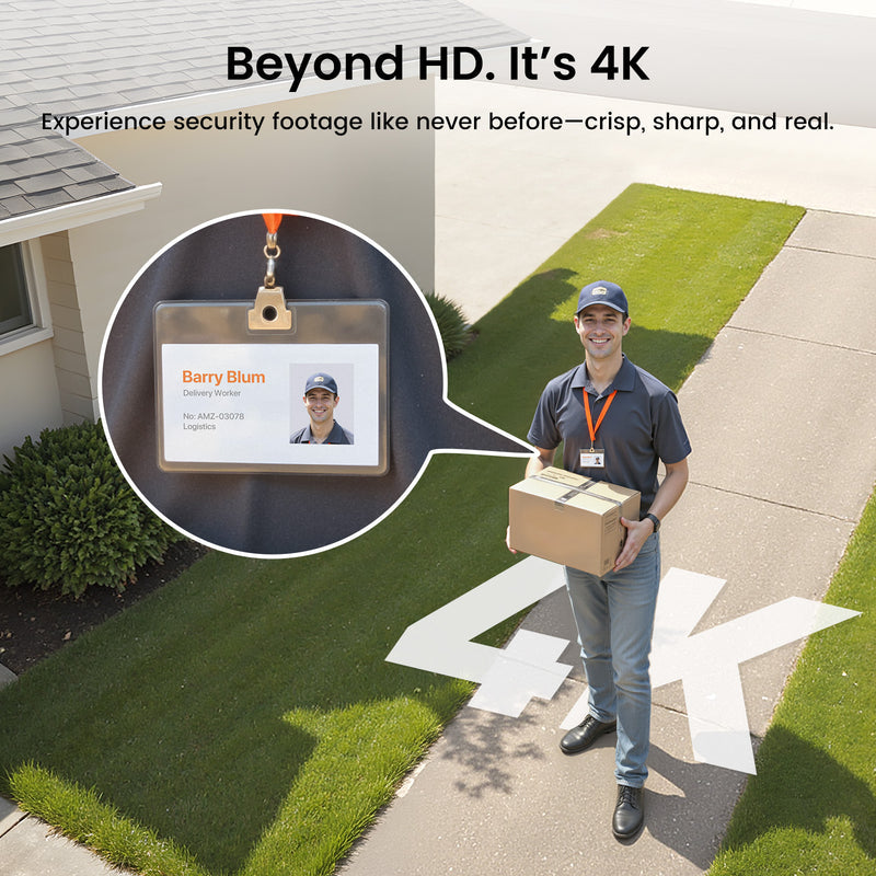 Aosu P1 Max 4K Solar Camera with HomeCortex System - White | c8s-2h from Aosu - DID Electrical