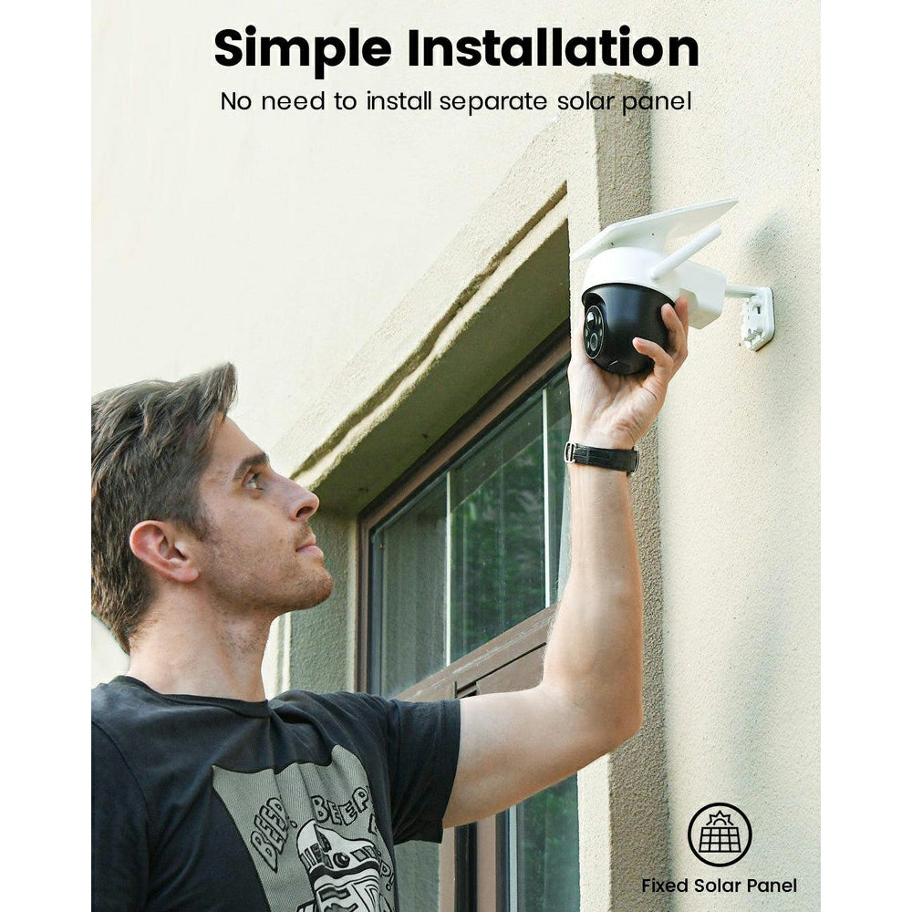 Aosu D1 Classic Solar Camera - White | c9c from Aosu - DID Electrical