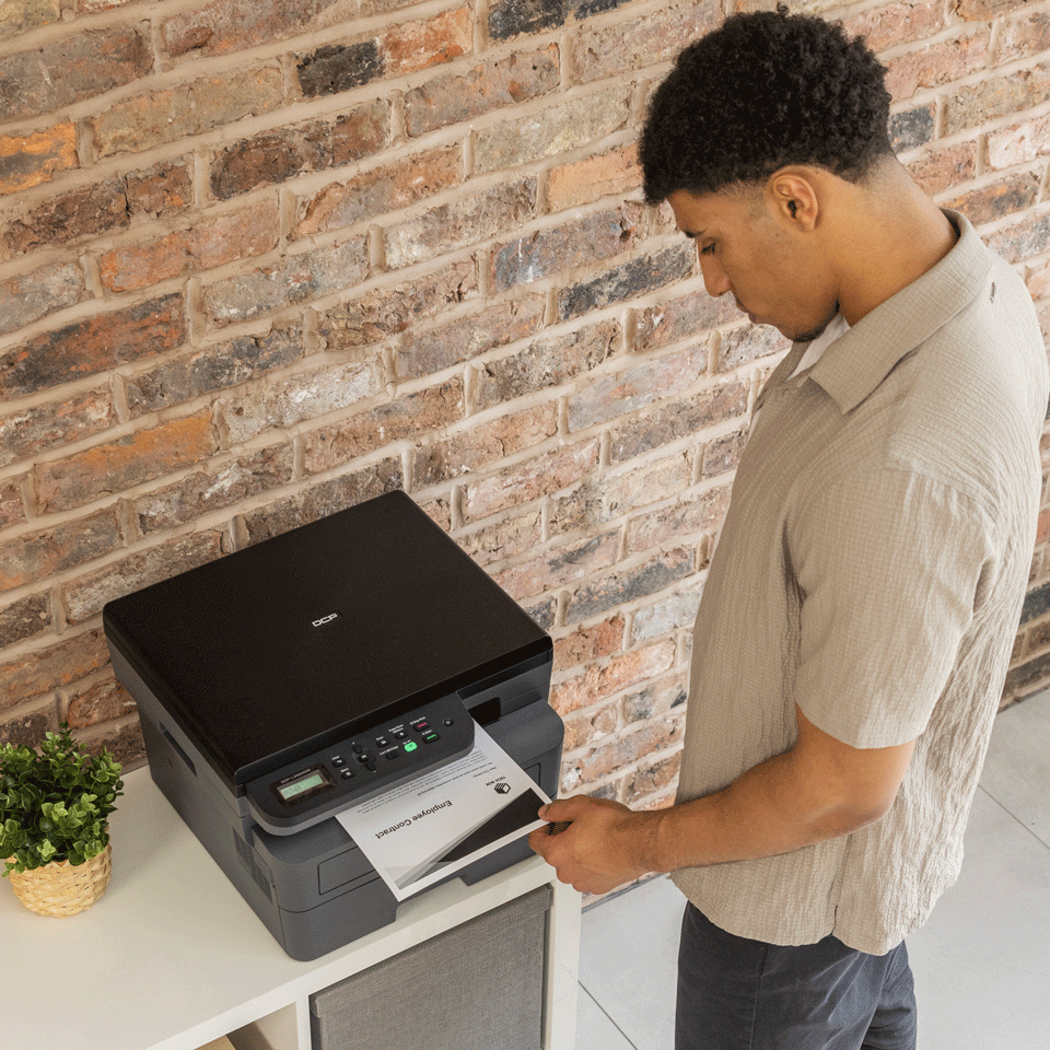Brother Ecopro Monochrome All-In-One Wireless Laser Printer - Black | DCPL2627DWE from Brother - DID Electrical