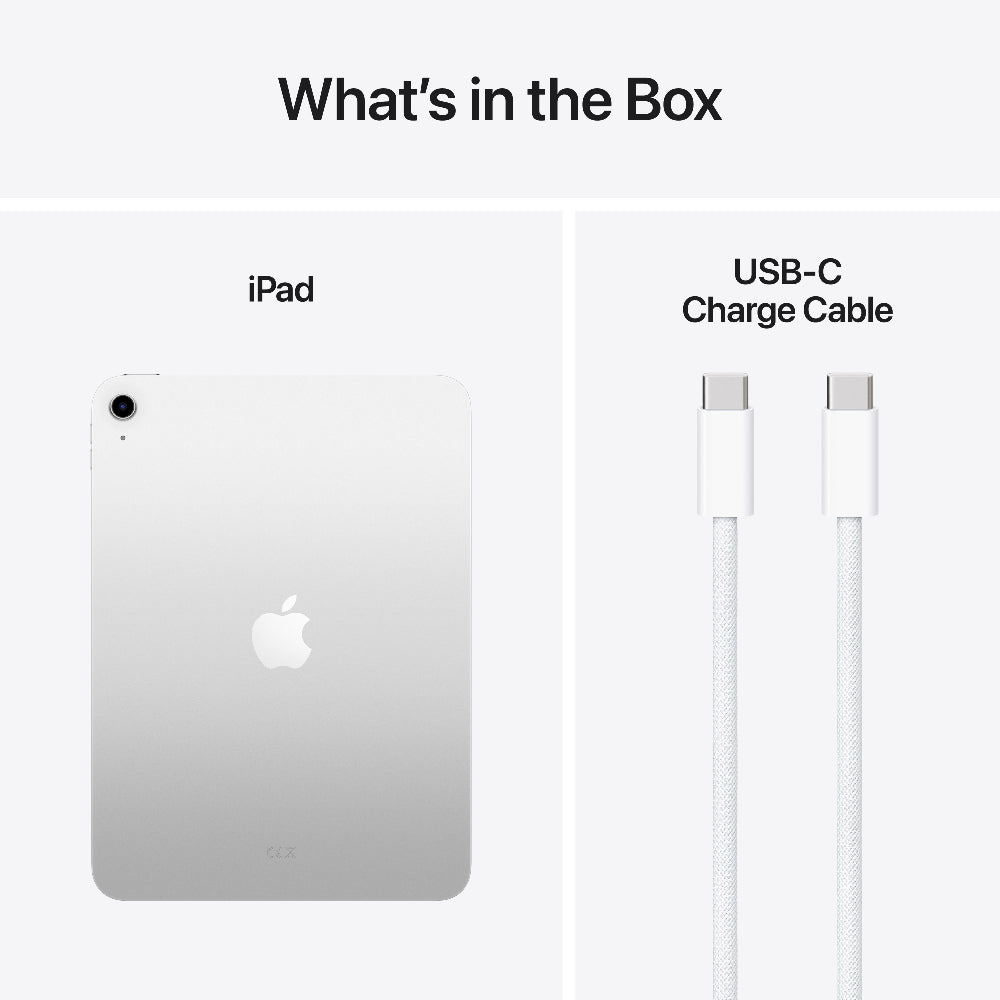 Apple iPad A16 11" 128GB Wi-Fi Tablet - Silver | MD3Y4KN/A from Apple - DID Electrical