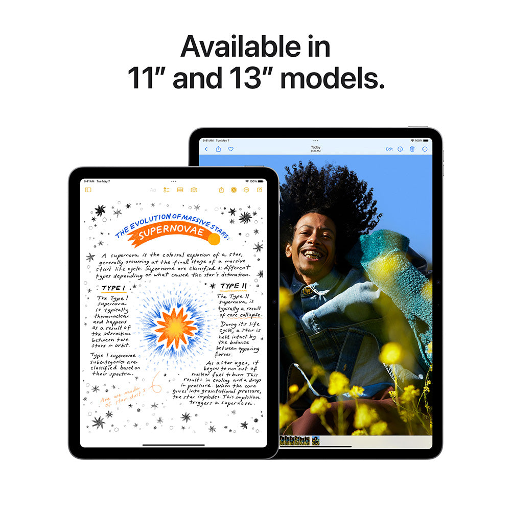 Apple iPad Air (2024) 13&quot; Wi-Fi 256GB Tablet - Space Grey | MV2D3NF/A from Apple - DID Electrical