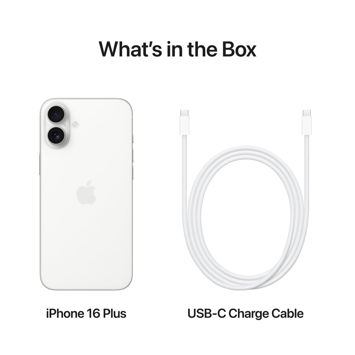Apple iPhone 16 Plus 128GB Smartphone - White | MXVV3QN/A from Apple - DID Electrical