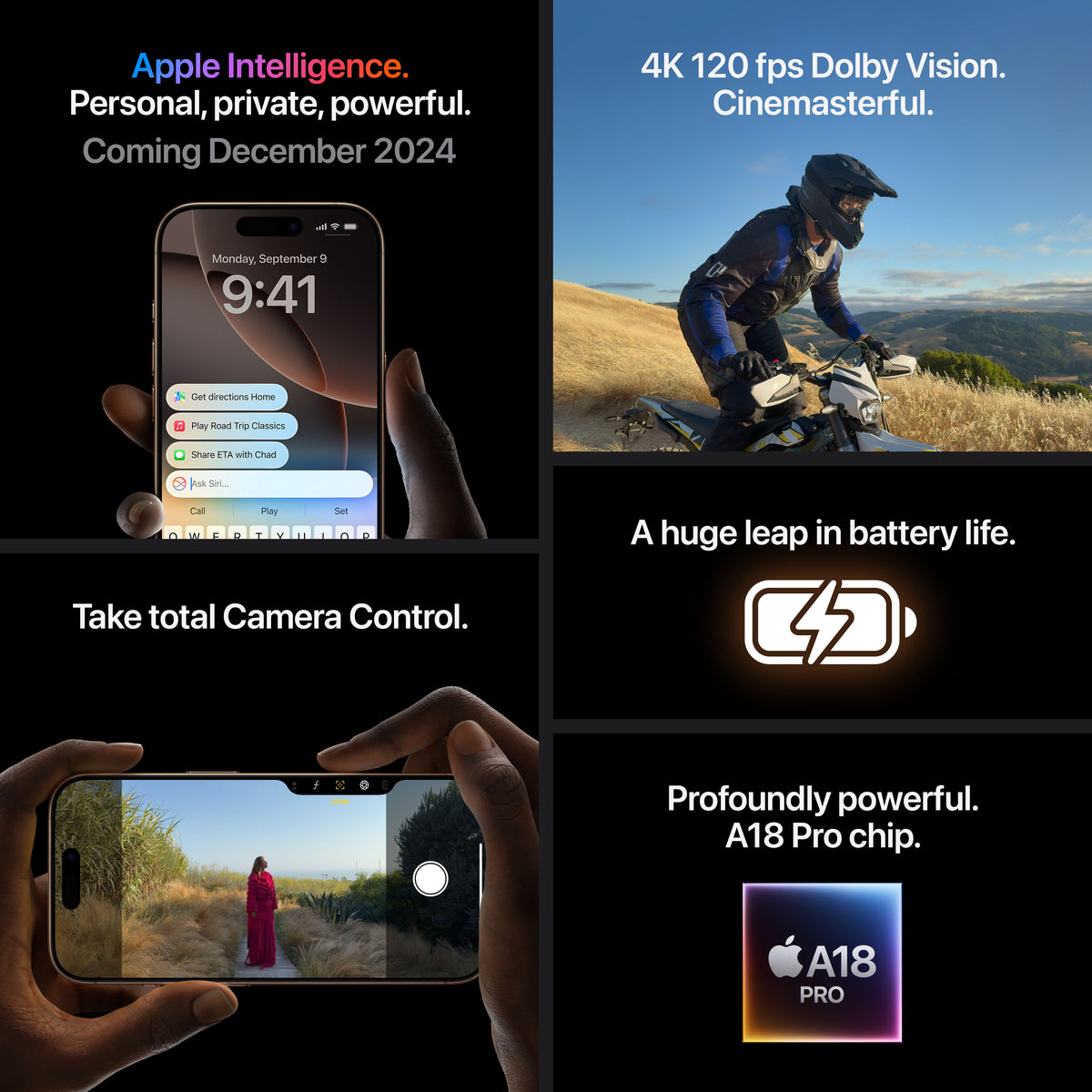 Apple iPhone 16 Pro Max 256GB Smartphone - Natural Titanium | MYWY3QN/A from Apple - DID Electrical