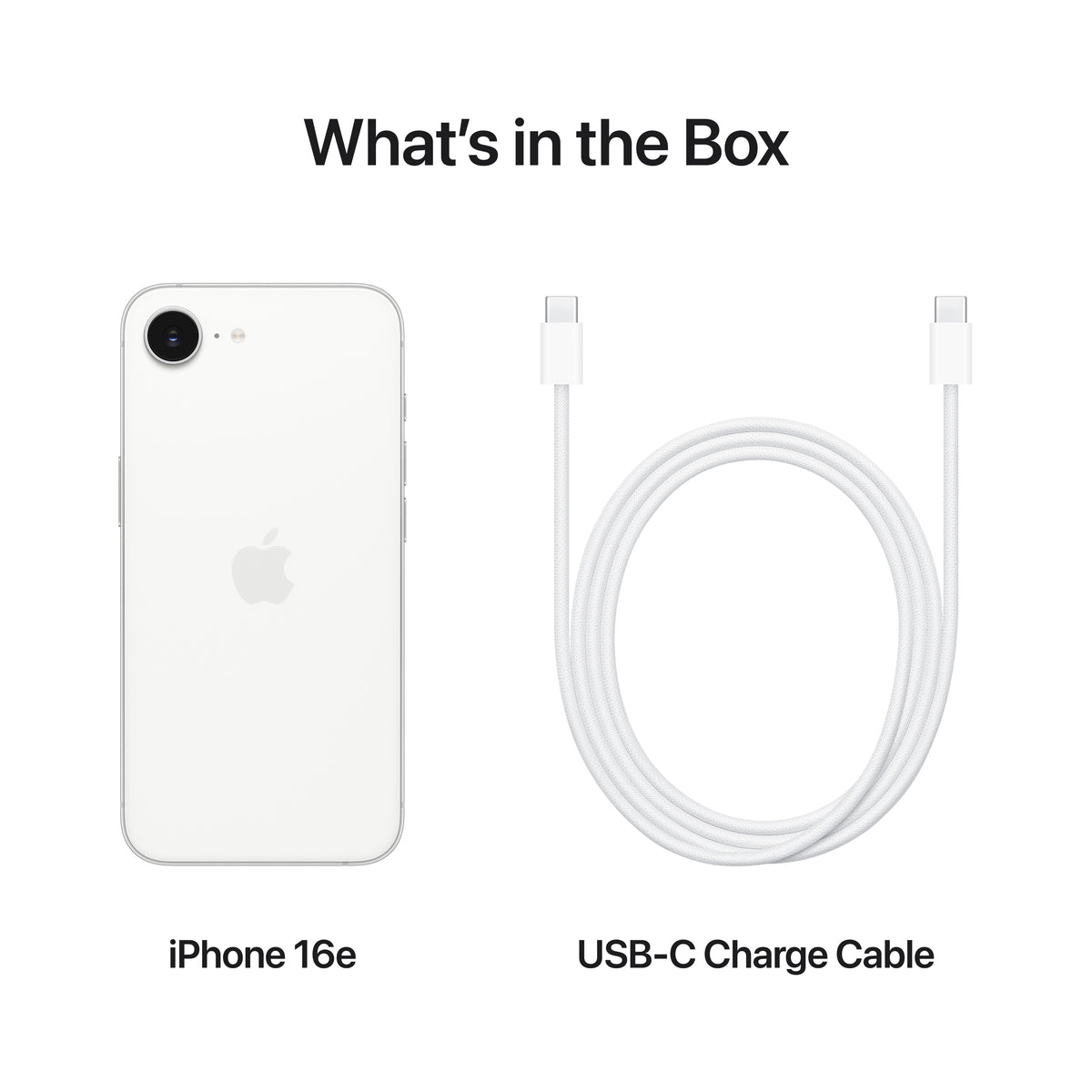 Apple iPhone 16e 128GB Smartphone - White | MD1R4QN/A from Apple - DID Electrical