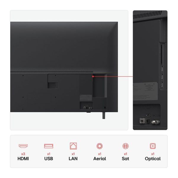 LG UA75 65&quot; 4K HDR LED Smart TV - Black | 65UA75006LA.AEK from LG - DID Electrical