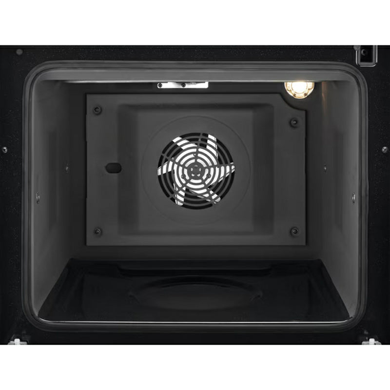 Electrolux 55CM Freestanding Electric Cooker - Black & Stainless Steel | lkr555100x from Electrolux - DID Electrical