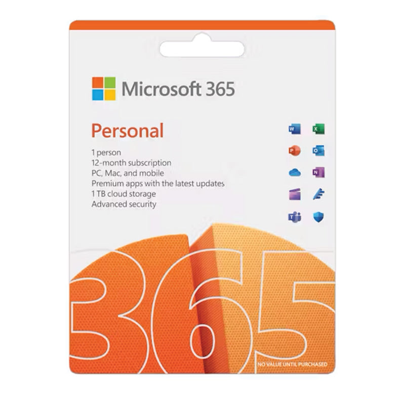 Microsoft Office 365 Personal 1 Year - 1 Person | QQ2-01897 from Microsoft - DID Electrical