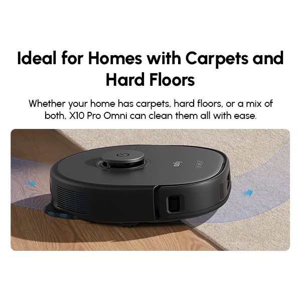 Eufy X10 Pro Omni Robot Vacuum and Mop with All-in-One Station - Black | T2351V11 from Eufy - DID Electrical