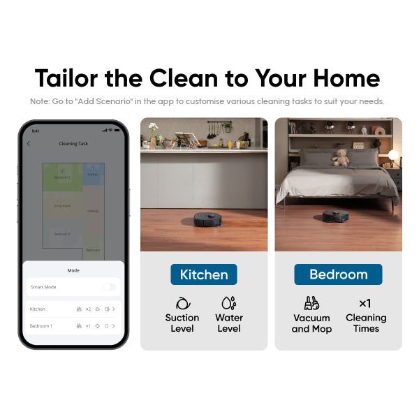 Eufy X10 Pro Omni Bagless Robot Vacuum Cleaner with Self-Empty Station - Black | T2351V11 from Eufy - DID Electrical