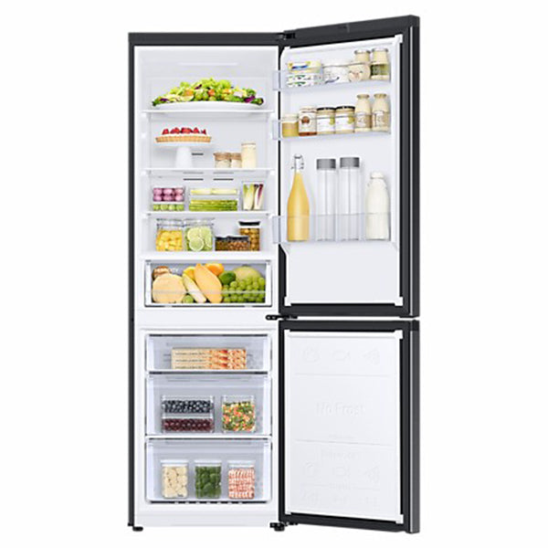 Samsung 4 Series 344l Frost Free Classic Fridge Freezer - Black | RB34C600EBN/EU from Samsung - DID Electrical