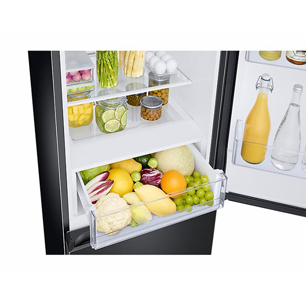 Samsung 4 Series 344l Frost Free Classic Fridge Freezer - Black | RB34C600EBN/EU from Samsung - DID Electrical