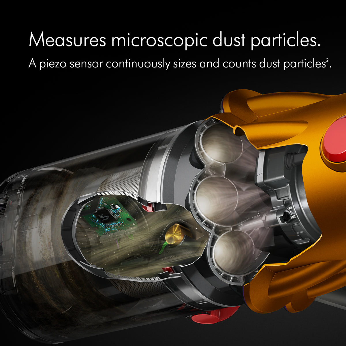 Dyson V12 Absolute Cordless Vacuum Cleaner - Nickel & Yellow | V12ABSOLUTENE from Dyson - DID Electrical
