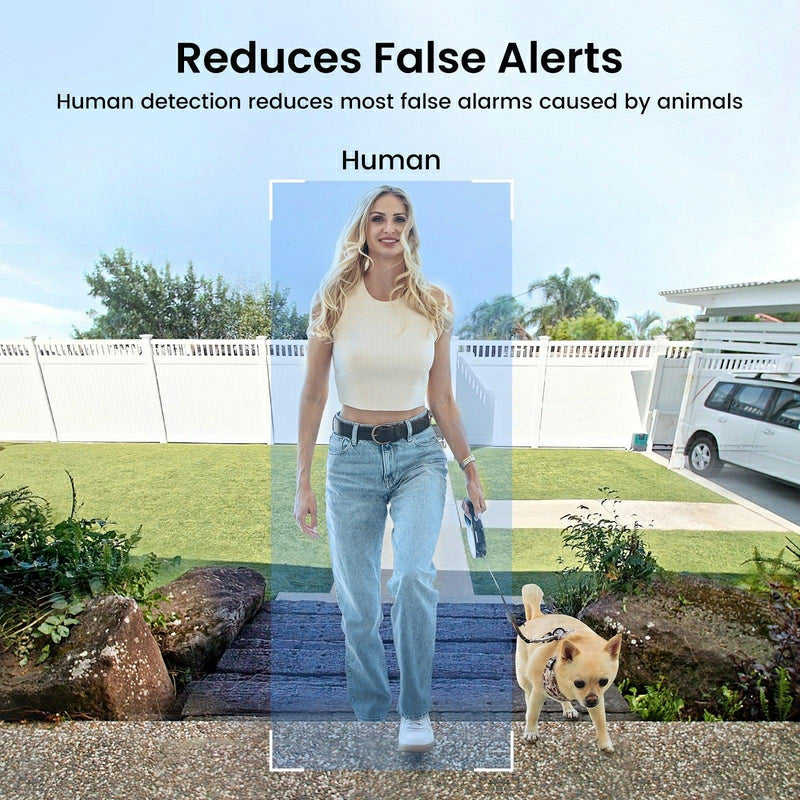 Aosu SE Video Doorbell - White | v8e from Aosu - DID Electrical