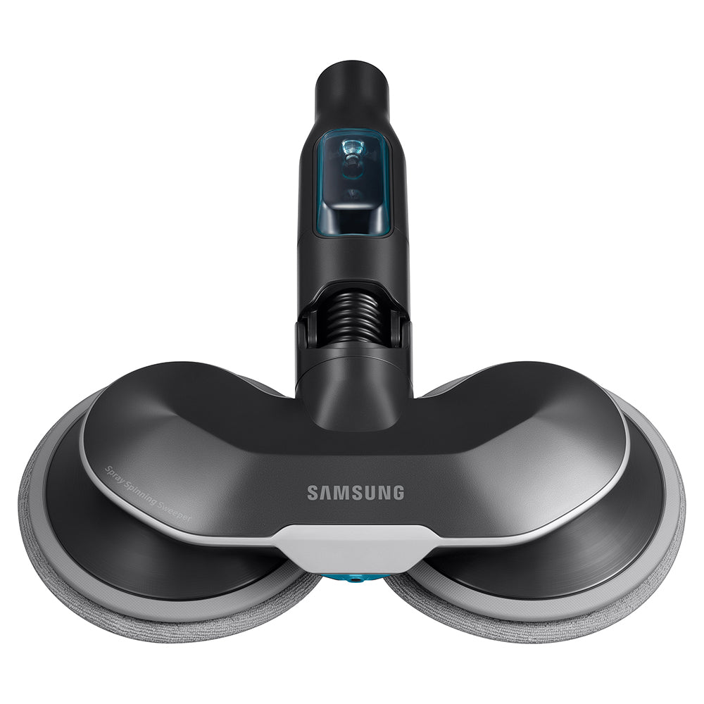 Samsung Jet™ 95 Pro Cordless Stick Vacuum Cleaner, Max 210W Suction Power with Spray Spinning Sweeper Black Chrometal | VS20C9547TB/EU from Samsung - DID Electrical