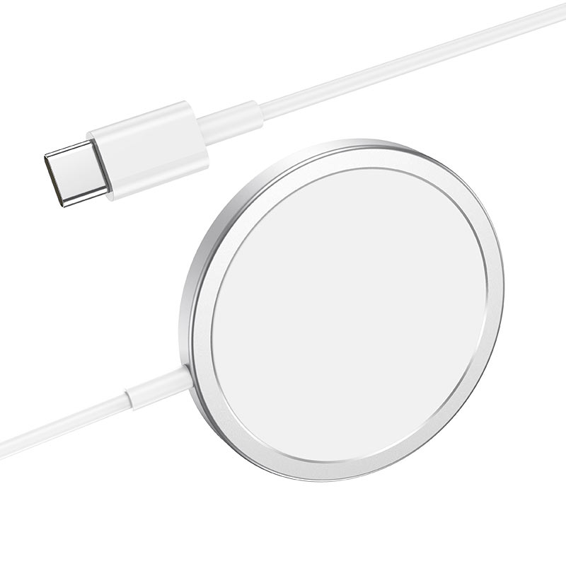 Magsafe 15W Wireless Fast Charger - White | 030023 (6977618542780)