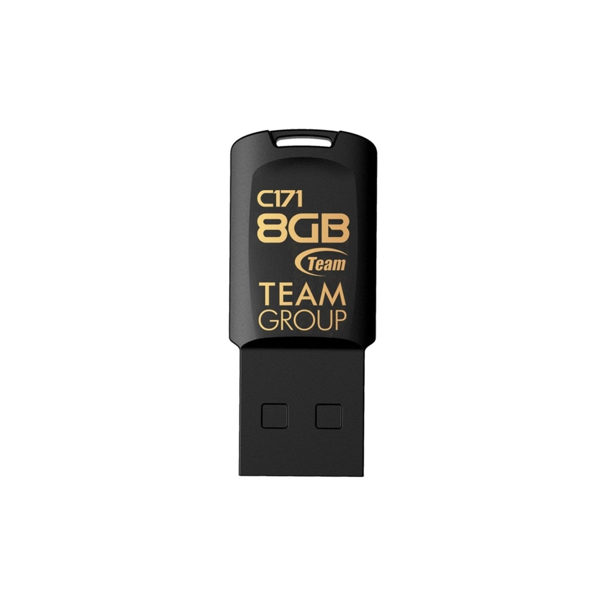 Team C171 8GB USB 2.0 Flash Drive - Black | 035256 (7637291925692)