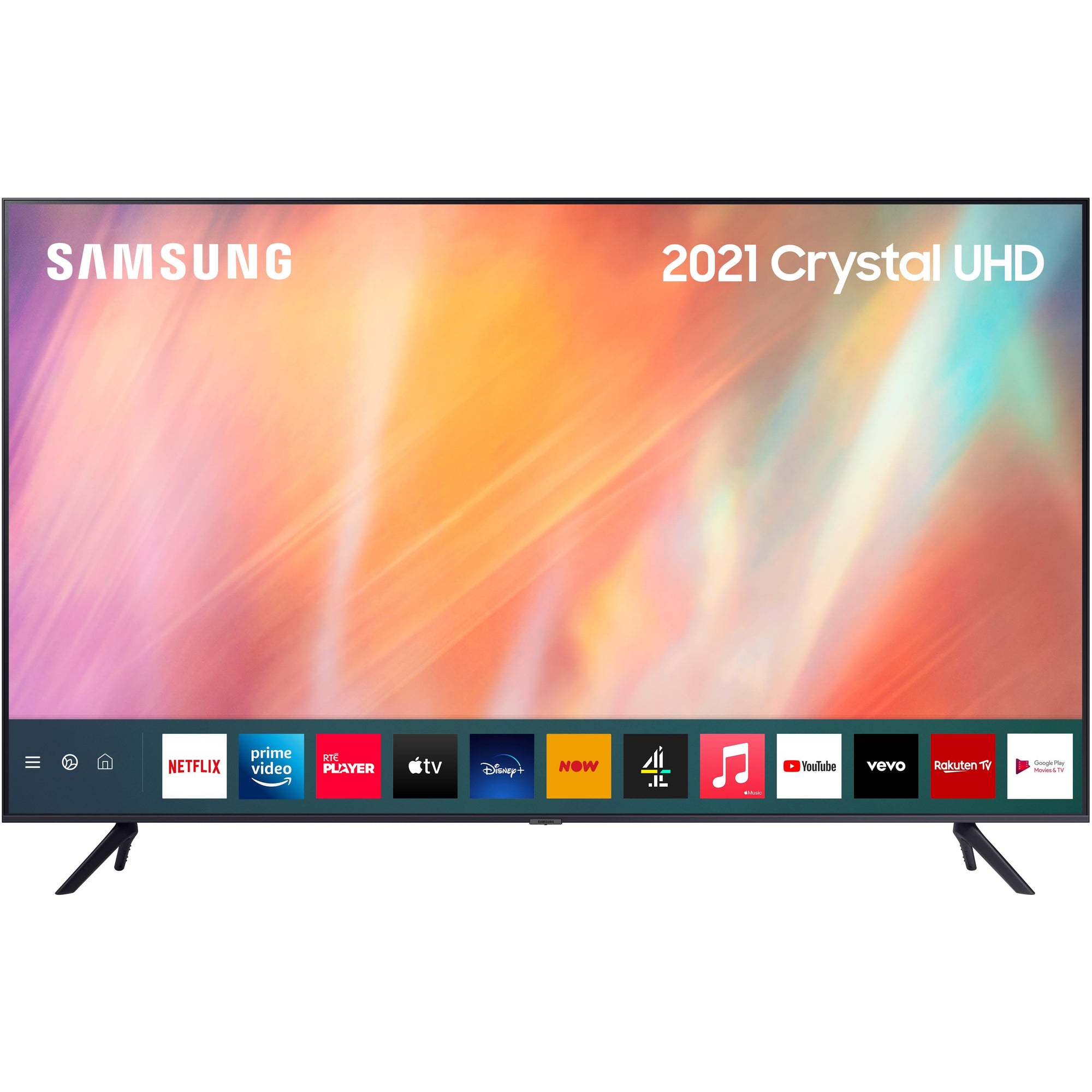 Samsung Series 7 43" 4K UHD HDR Smart TV - Titan Grey | UE43AU7100KXX from Samsung - DID Electrical