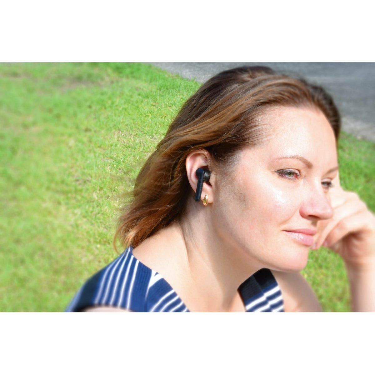 AV:Link InSound In-Ear True Wireless Bluetooth Earbuds with Power Case - Black | 100580 (7552635666620)