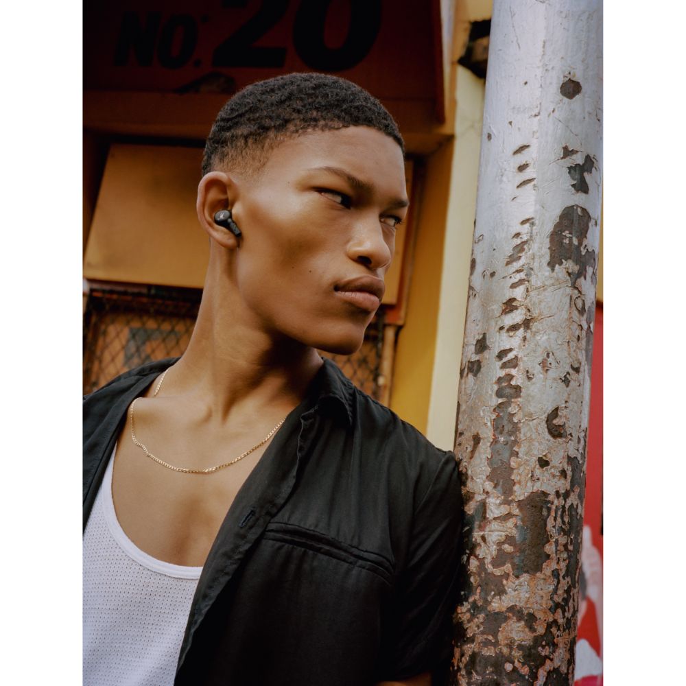 Marshall Motif ANC In-Ear True Wireless Bluetooth Earbuds - Black | 1005964 (7651941613756)