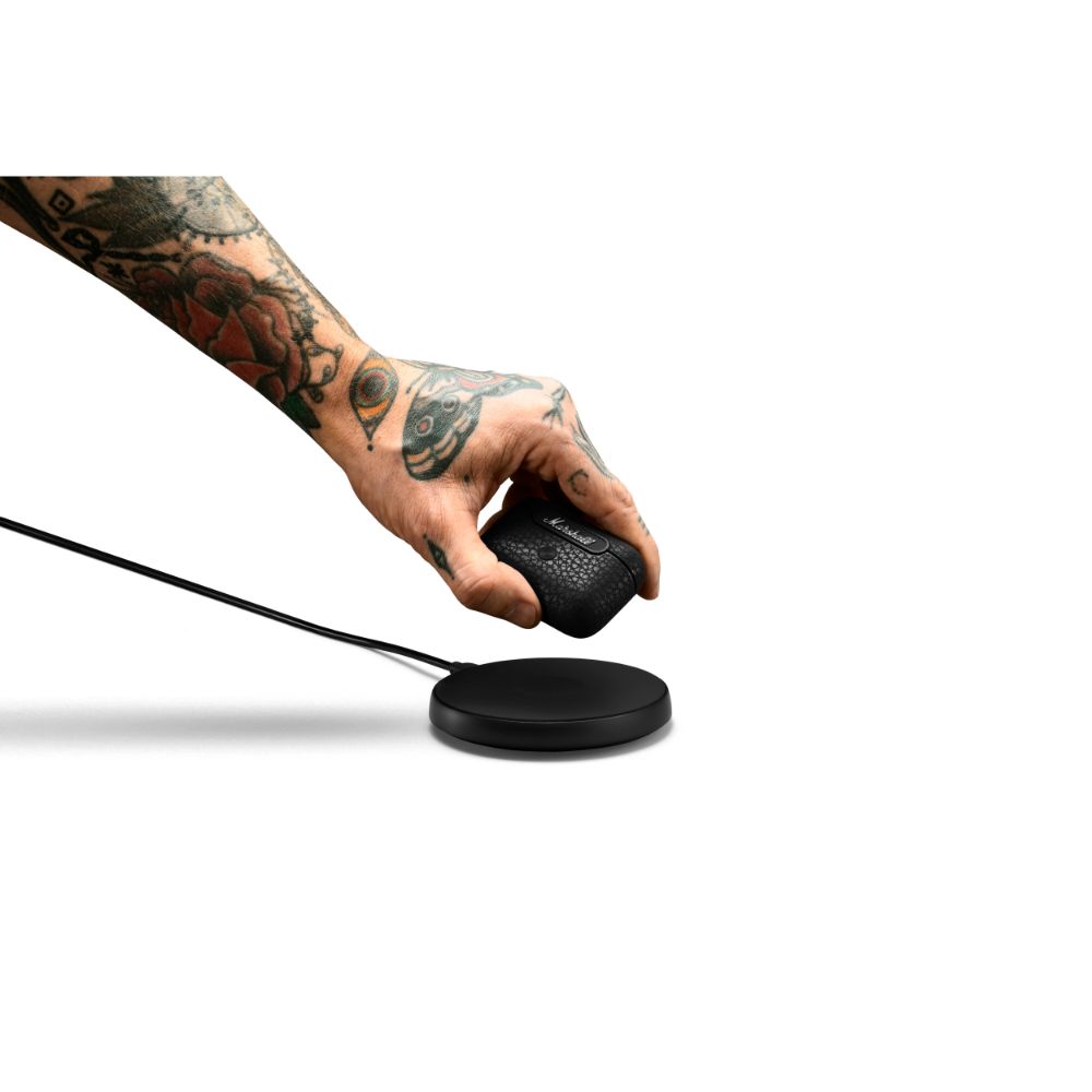 Marshall Motif ANC In-Ear True Wireless Bluetooth Earbuds - Black | 1005964 (7651941613756)