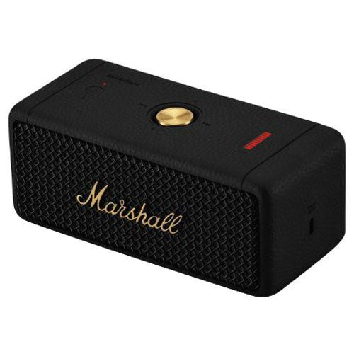 Marshall Emberton II Portable Bluetooth Speaker - Black &amp; Brass | 1006234 (7651941646524)