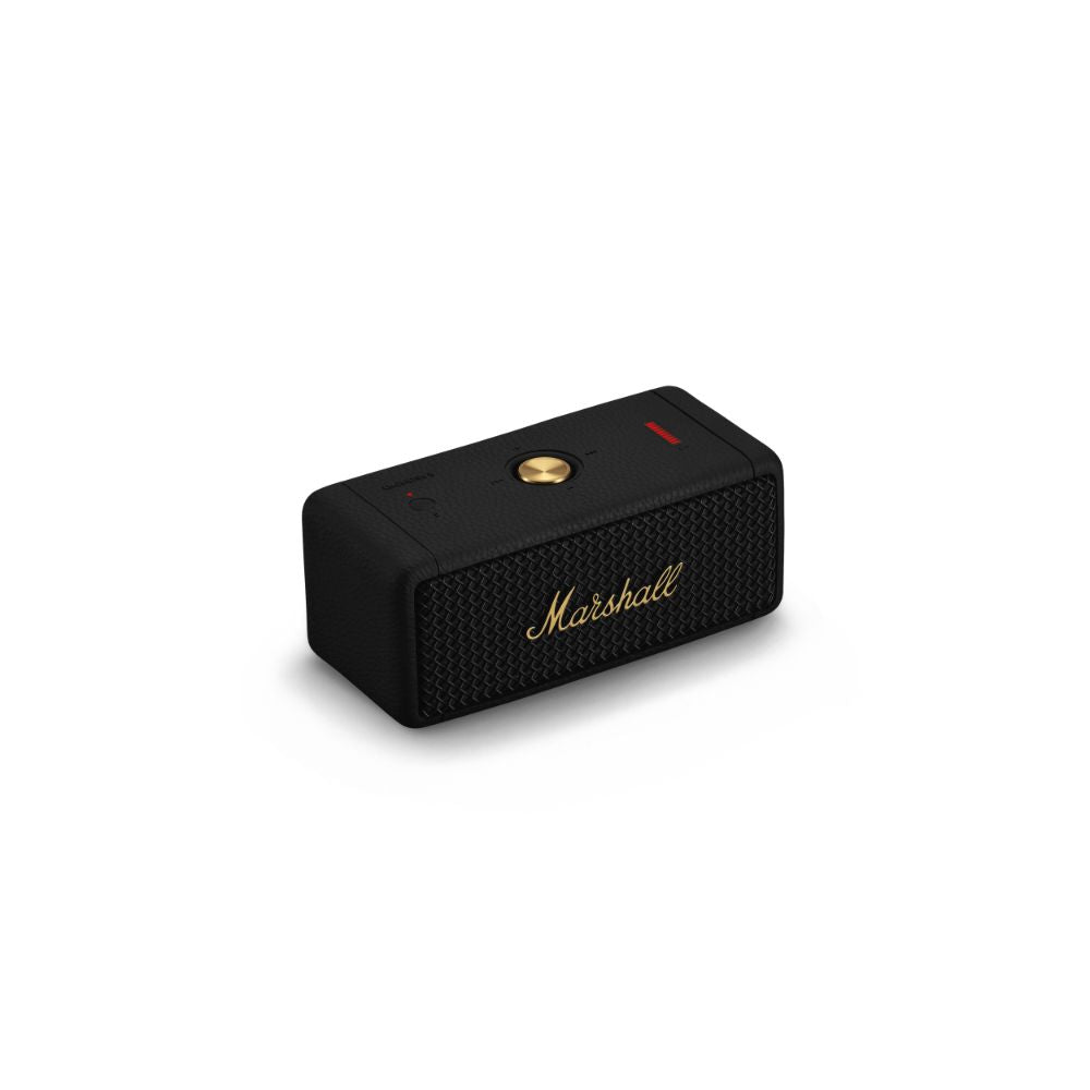 Marshall Emberton II Portable Bluetooth Speaker - Black &amp; Brass | 1006234 (7651941646524)