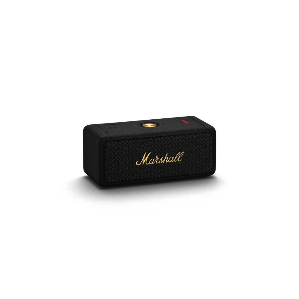 Marshall Emberton II Portable Bluetooth Speaker - Black &amp; Brass | 1006234 (7651941646524)
