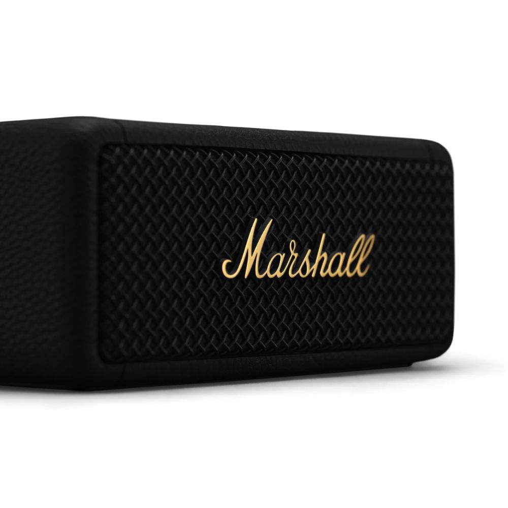 Marshall Emberton II Portable Bluetooth Speaker - Black &amp; Brass | 1006234 (7651941646524)