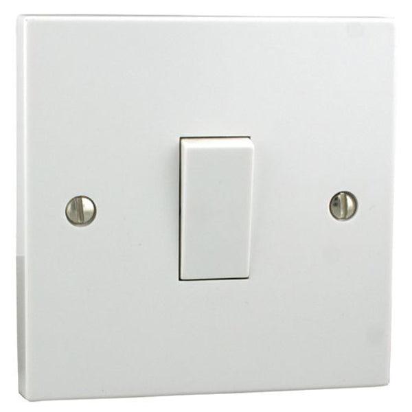 10Amp 1Gang Intermediate Switch - White | SW/INT (7229157507260)