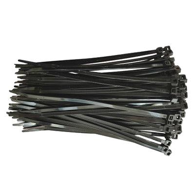 11.5 Inch/292mm Black Cable Tie Pack of 100 | CV-292BK (7229132767420)