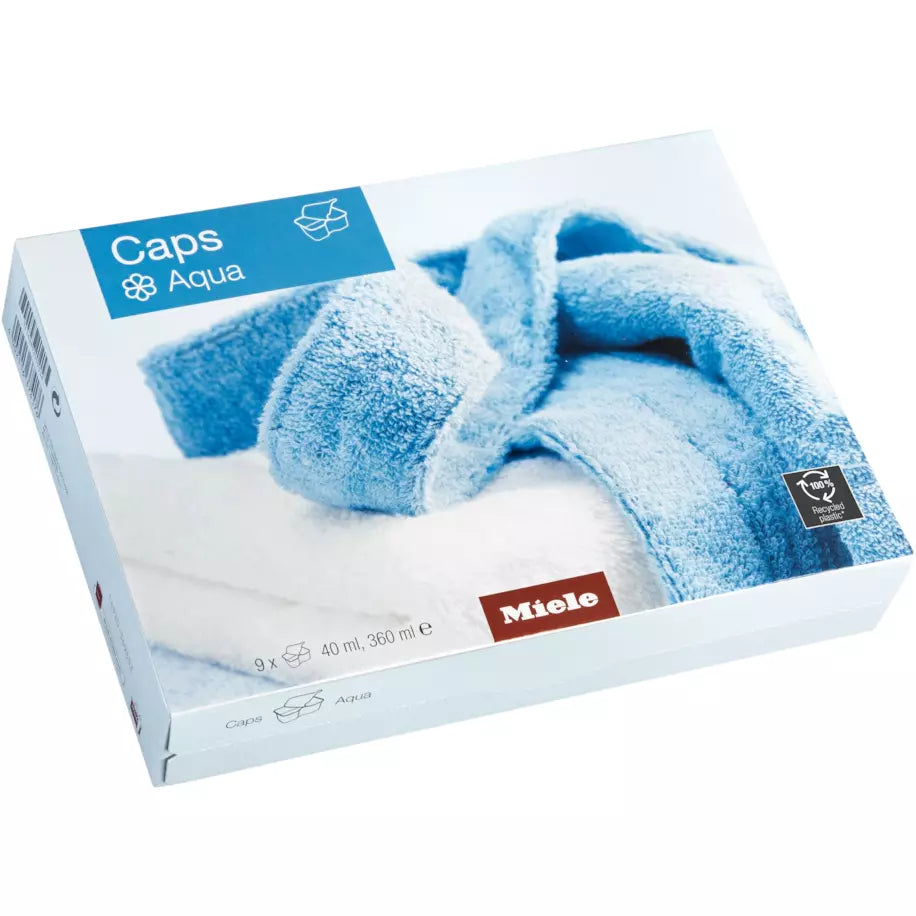 Miele Aqua Caps Fabric Conditioner for Freshly Scented Laundry - Pack of 9 | 11486030 from Miele - DID Electrical