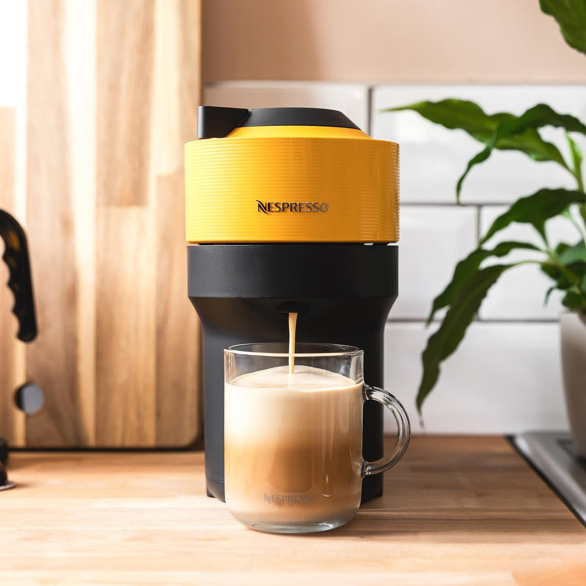 Nespresso Vertuo Pop Pod Coffee Machine - Mango Yellow | 11735 (7671870587068)