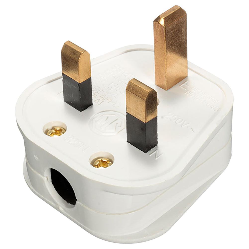 Fleming 13 Amp Plug Adapters - White | 979086 (7469828341948)