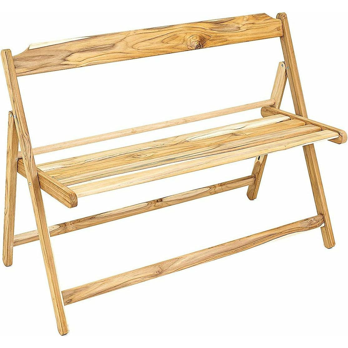 Tramontina 2/3 Seater Teak Wood Foldable Beer Bench - Tan | 13926/052 (7558493798588)