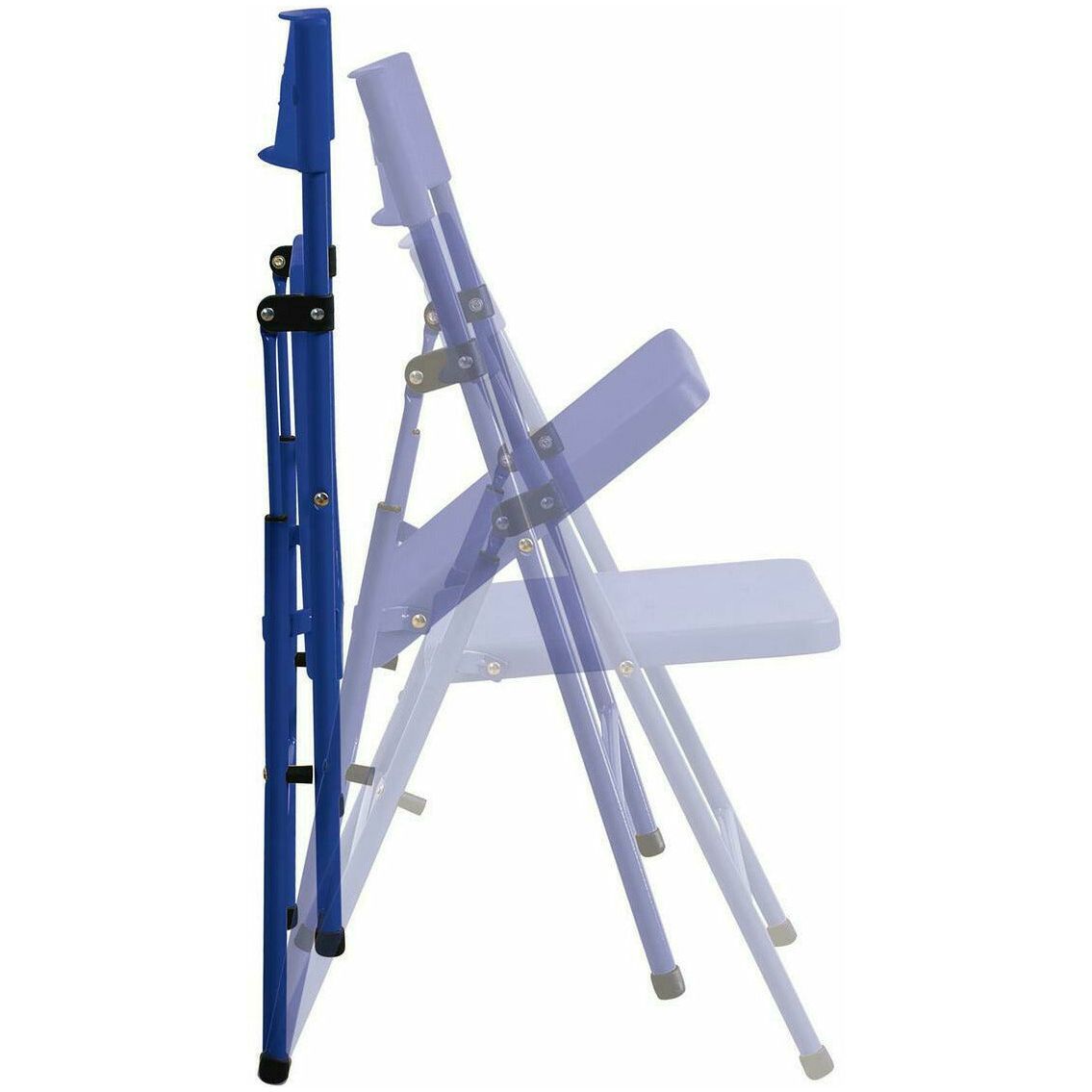 Cosco 4 Pack Safety 1st Kids Pinch-Free Folding Chair - Blue | 14301BLU4E (7558493765820)