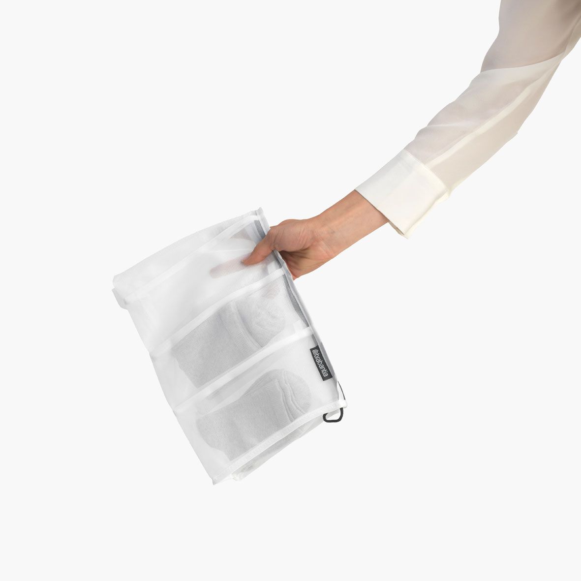 Brabantia Wash Bag for Socks - White | 149627 (7611394228412)