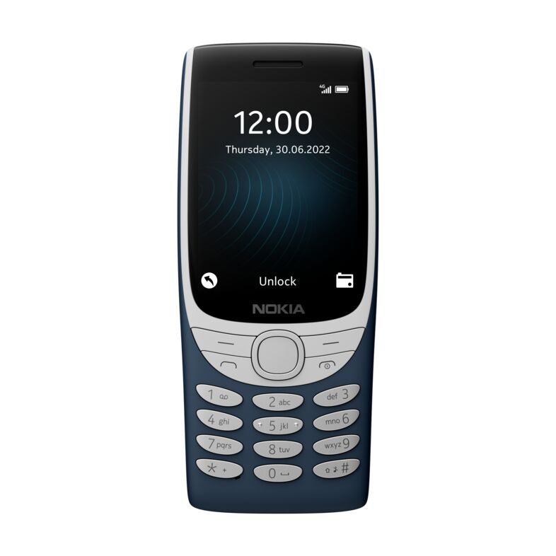 Nokia 8210 4G 2.8" 128MB Mobile Phone - Blue | 16LIBL01A03 from Nokia - DID Electrical