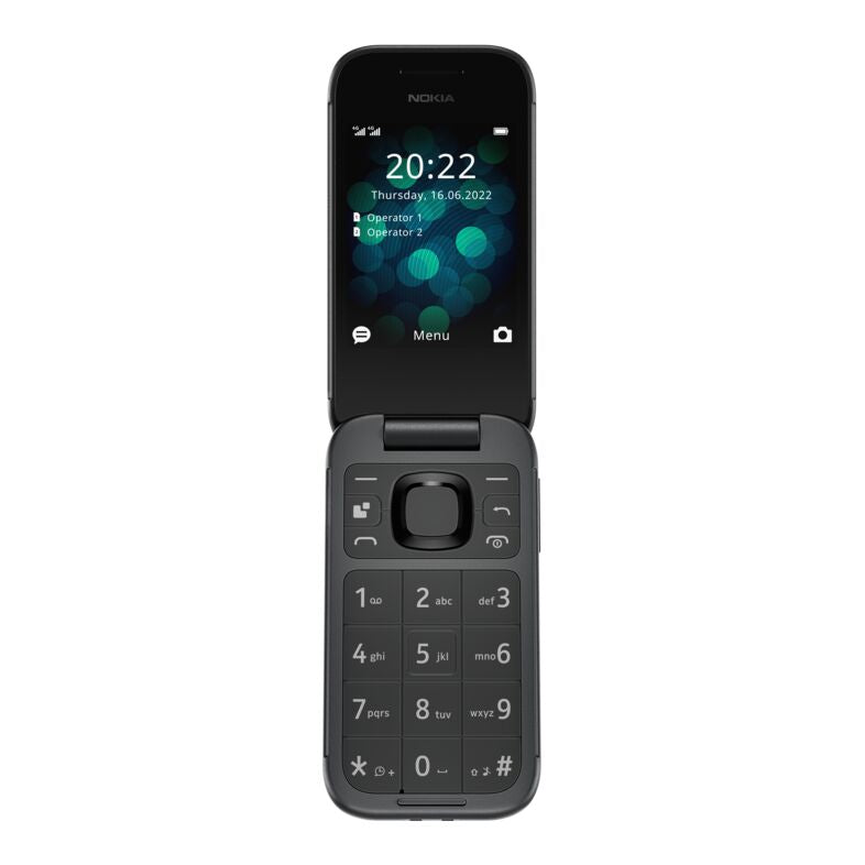Nokia 2660 Flip 2.8" 128MB Mobile Phone - Black | 1GF011IPA1A01 from Nokia - DID Electrical