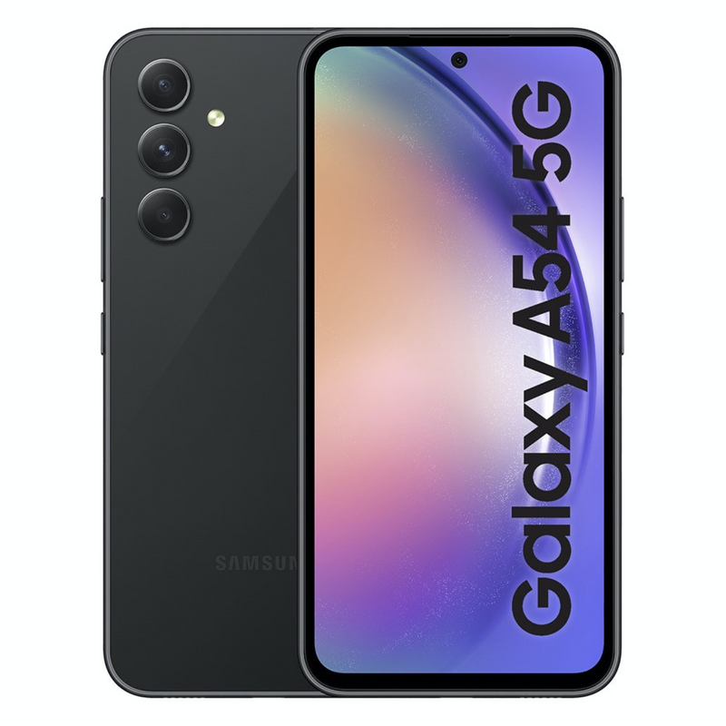 Samsung Galaxy A54 5G 6.4" 128GB Smartphone - Black | SM-A546BZKCEUB from Samsung - DID Electrical